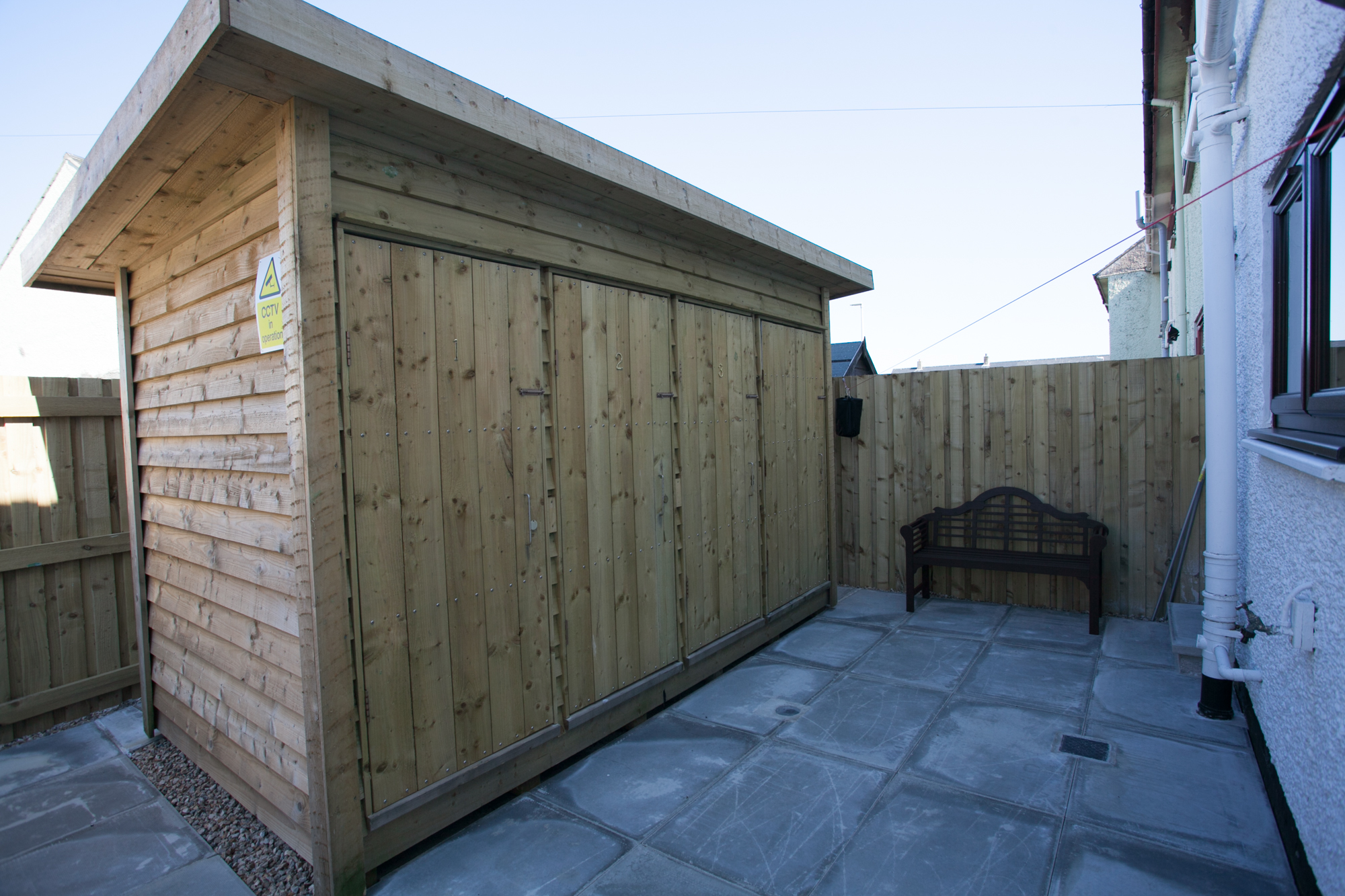 The shed closed